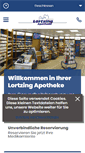 Mobile Screenshot of lortzing-apotheke-bad-pyrmont.de